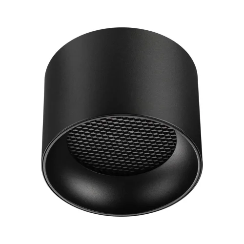 Светильник накладной Gemini 371010 Novotech чёрный на 1 лампу, основание чёрное в стиле современный хай-тек круглый фото 7 Светильник накладной Gemini 371010 Novotech чёрный на 1 лампу, основание чёрное в стиле современный хай-тек круглый фото 7