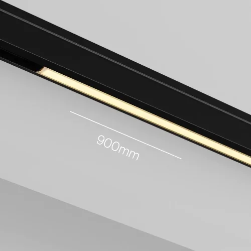 Трековый светильник Basis 2700К 15Вт 100° Magnetic track system Levity TR190-1-15W2.7K-B Maytoni чёрный для шинопроводов серии Magnetic track system Levity чёрный фото 2