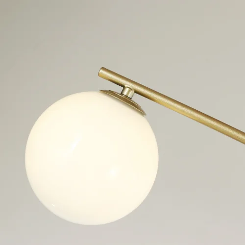Светильник подвесной Equilibrium 4039-4P Favourite белый 4 лампы, основание золотое в стиле модерн  фото 5