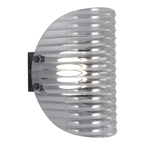 Бра LED LSP-7509 Lussole серый на 1 лампу, основание чёрное в стиле современный 