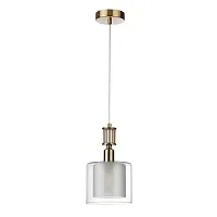 Светильник подвесной Saga 5088/1 Odeon Light на 1 лампу, основание в стиле классический 