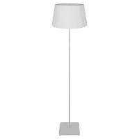 Торшер Milton GRLSP-0516 Lussole  белый 1 лампа, основание белое в стиле классический
