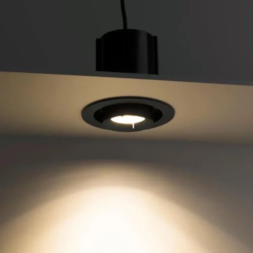 Светильник точечный LED Artin 59937 1 Ritter чёрный 1 лампа, основание чёрное в стиле современный  фото 4