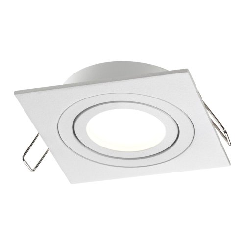 Светильник точечный Morus 371019 Novotech белый на 1 лампу, основание белое в стиле минимализм квадратный фото 3 Светильник точечный Morus 371019 Novotech белый на 1 лампу, основание белое в стиле минимализм квадратный фото 3