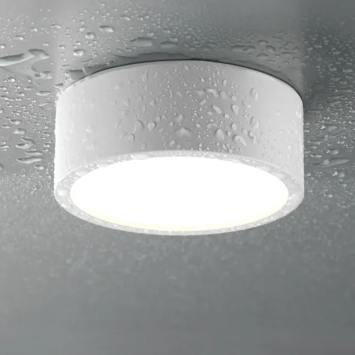 Светильник точечный LED May 358903 Novotech белый 1 лампа, основание белое в стиле современный  фото 4