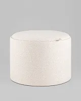 Пуф с ящиком Хюгге L,  букле бежевый УТ000040206 Stool Group на 1 , основание в стиле современный 