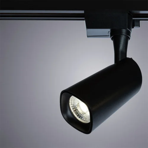 Трековый светильник однофазный LED Barut A4562PL-1BK Arte Lamp чёрный для шинопроводов серии Barut фото 2
