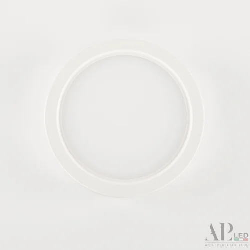 Светильник накладной LED Ingrid 3322.LDY6004M/6W/4K Arte Perfetto Luce белый 1 лампа, основание белое в стиле современный круглый фото 6
