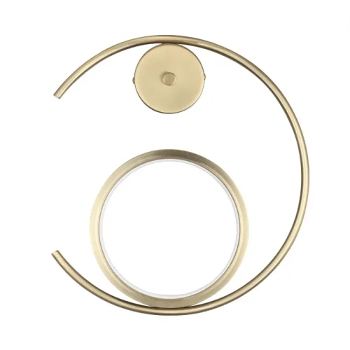 Бра LED Goldie 5689/7WL Lumion золотой на 1 лампа, основание золотое в стиле современный кольца