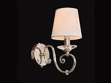 Бра 1111/A Newport белый 1 лампа, основание хром в стиле арт-деко 
