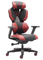 Геймерское кресло Tiger Экокожа Красный EP Tiger PU Red/Black Everprof, красный/экокожа, ножки//, размеры - 1200*1260***710*