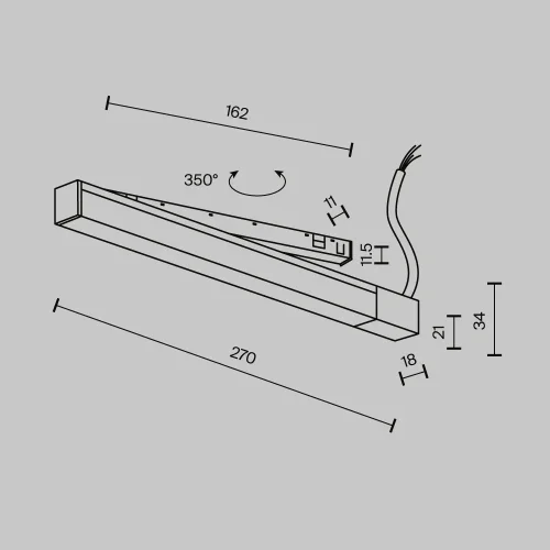 Источник напряжения встраиваемый универсальный Exility X 48В, 100Вт TRX239DR-100B Maytoni чёрный в стиле для светильников серии Magnetic track system Exility exility тонкая магнитная фото 3 Источник напряжения встраиваемый универсальный Exility X 48В, 100Вт TRX239DR-100B Maytoni чёрный в стиле для светильников серии Magnetic track system Exility exility тонкая магнитная фото 3