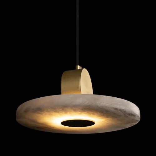 Светильник подвесной LED Dolomite 10249/D LOFT IT белый бежевый 1 лампа, основание медь в стиле современный  фото 6