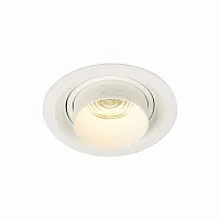 Светильник точечный LED ST701 ST701.538.12 ST-Luce белый 1 лампа, основание белое в стиле хай-тек 