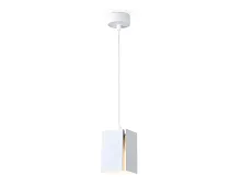 Светильник подвесной TN5122 Ambrella light белый 1 лампа, основание белое в стиле хай-тек современный 