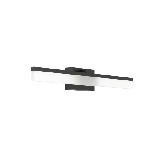 Бра LED Palmital 900845 Eglo белый на 1 лампу, основание чёрное в стиле хай-тек современный 