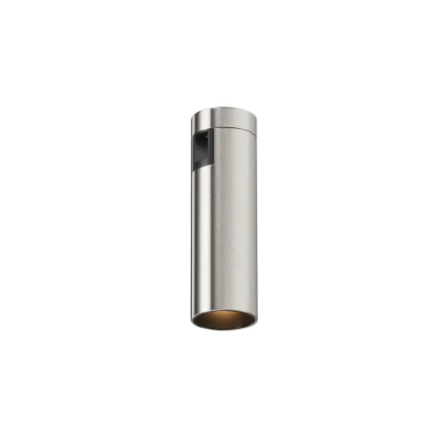 Трековый светильник Focus Led Flarity 3000K 5Вт 60° TR143-1-5W3K-W-PT Maytoni никель для шинопроводов серии Magnetic trаck system Flarity никель