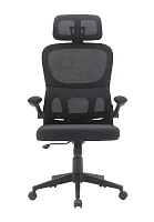 Кресло офисное TopChairs Airone Expert, черный УТ000039372 Stool Group, /, ножки//, размеры - *1240***625*600