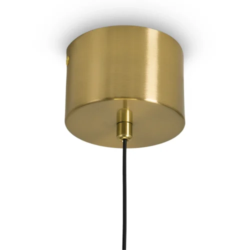 Светильник подвесной LED Whisper FR6184PL-L8BS Freya прозрачный на 1 лампу, основание латунь в стиле хай-тек современный фото 5
