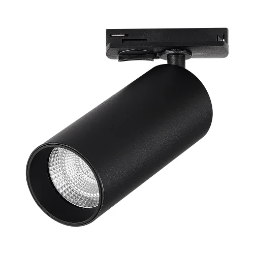 Трековый светильник однофазный LED ST384 ST384.446.10 ST-Luce чёрный для шинопроводов серии ST384 чёрный