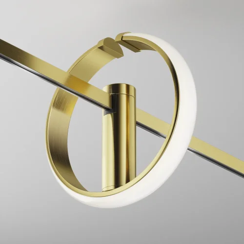 Трековый светильник LED Zero Flarity 3000K 10Вт 180° Magnetic trаck system Flarity TR230-1-10W3K-BS Maytoni для шинопроводов серии Magnetic trаck system Flarity латунь фото 5