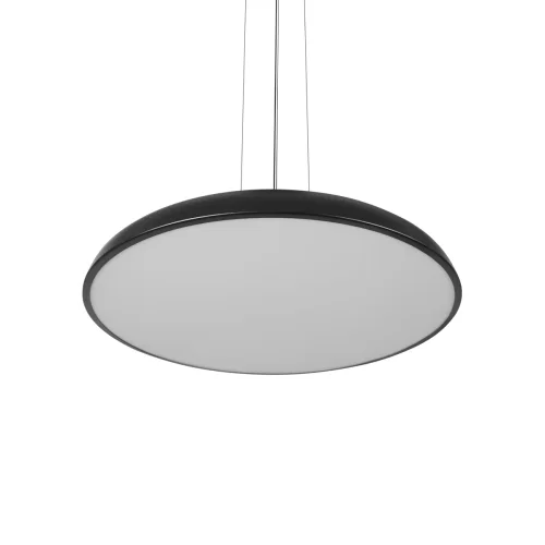 Светильник подвесной LED Dime 10371P Black LOFT IT белый на 1 лампу, основание чёрное в стиле современный круглый фото 3
