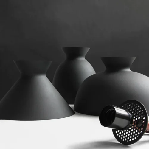 Светильник подвесной OMG COIL C черный 185366-26 ImperiumLoft чёрный 1 лампа, основание медь в стиле современный скандинавский  фото 11