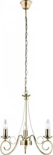 Люстра подвесная  TRUNCATUS 69003-3 Globo без плафона на 3 лампы, основание античное бронза в стиле классический 
