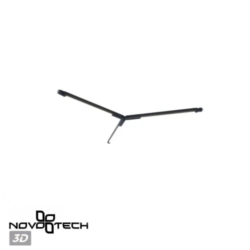 Соединитель гибкий "T" Glat 359380 Novotech чёрный в стиле хай-тек современный для светильников серии Glat glat модульная фото 4