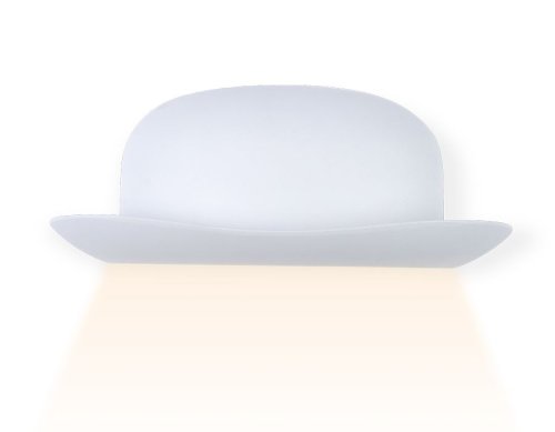 Бра LED Sota FW233 Ambrella light белый на 1 лампа, основание белое в стиле хай-тек современный шляпа