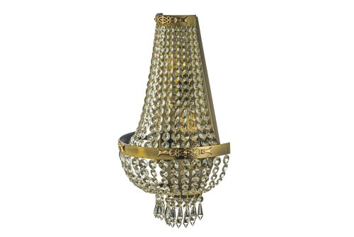 Бра Pera E 2.20.100 MA Arti Lampadari без плафона прозрачный на 3 лампы, основание бронзовое матовое бронза в стиле классический фото 2 Бра Pera E 2.20.100 MA Arti Lampadari без плафона прозрачный на 3 лампы, основание бронзовое матовое бронза в стиле классический фото 2