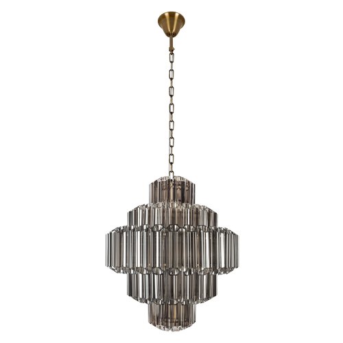 Люстра подвесная Селебрейшн / Celebration 10579/600 Smoke LOFT IT дымчатая на 19 ламп, основание бронзовое в стиле современный Люстра подвесная Селебрейшн / Celebration 10579/600 Smoke LOFT IT дымчатая на 19 ламп, основание бронзовое в стиле современный