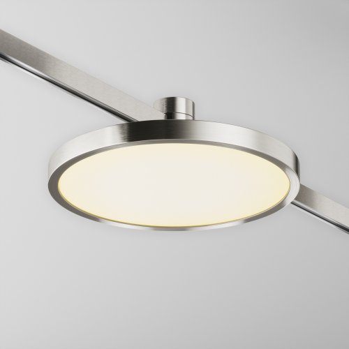 Трековый светильник LED Magnetic trаck system Flarity TR153-1-10W3K-PT Maytoni платина для шинопроводов серии Magnetic trаck system Flarity платина фото 3 Трековый светильник LED Magnetic trаck system Flarity TR153-1-10W3K-PT Maytoni платина для шинопроводов серии Magnetic trаck system Flarity платина фото 3