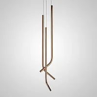 Светильник подвесной AIA TRIO Bronze 212179-23 ImperiumLoft бронзовый на 3 лампы, основание бронзовое в стиле современный Светильник подвесной AIA TRIO Bronze 212179-23 ImperiumLoft бронзовый на 3 лампы, основание бронзовое в стиле современный