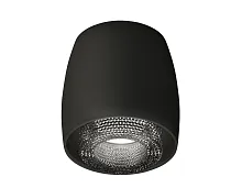 Светильник накладной Techno spot XS1142021 Ambrella light чёрный 1 лампа, основание чёрное в стиле хай-тек современный круглый