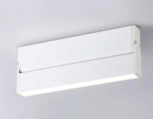 Светильник накладной LED Track System TA1818 Ambrella light белый 1 лампа, основание белое в стиле хай-тек современный  фото 2
