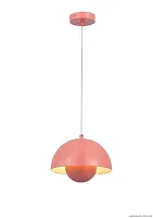 Светильник подвесной Dorothy MR2184-1P MyFar розовый 1 лампа, основание розовое в стиле лофт современный 
