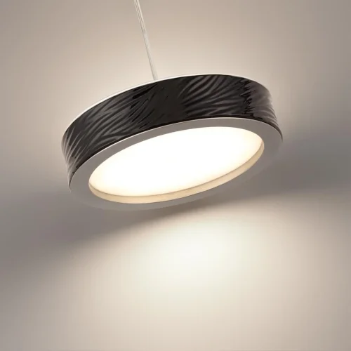 Светильник подвесной Riviera 5451/32LB Odeon Light белый на 1 лампу, основание никель в стиле классический современный фото 5 Светильник подвесной Riviera 5451/32LB Odeon Light белый на 1 лампу, основание никель в стиле классический современный фото 5