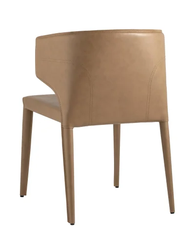 Стул Арманд, экокожа, коричневый УТ000025609 Stool Group, коричневый/экокожа, ножки/металл/коричневый, размеры - ****575*555 фото 4