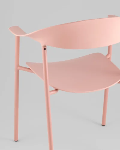 Стул Eila, пластик розовый УТ000039775 Stool Group, /, ножки/пластик/розовый, размеры - *775***502*595 фото 6