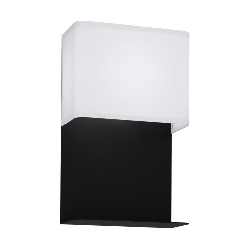 Бра LED Galdakao 99069 Eglo белый на 1 лампа, основание чёрное в стиле современный 