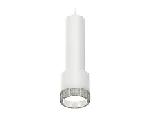 Светильник подвесной XP8110005 Ambrella light белый 1 лампа, основание белое в стиле хай-тек 