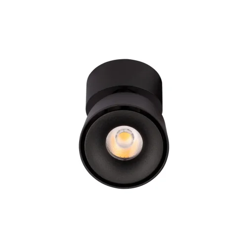 Светильник накладной LED Focus 10323/A Black LOFT IT чёрный 1 лампа, основание чёрное в стиле современный хай-тек круглый фото 3