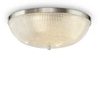 Светильник потолочный Coupe C046CL-04N Maytoni прозрачный 4 лампы, основание никель в стиле модерн 