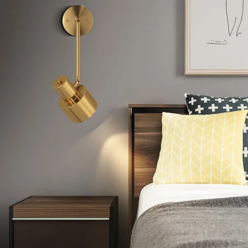 Настенный светильник INGDIS Black 208267-23 ImperiumLoft белый на 1 лампу, основание чёрное в стиле современный фото 10