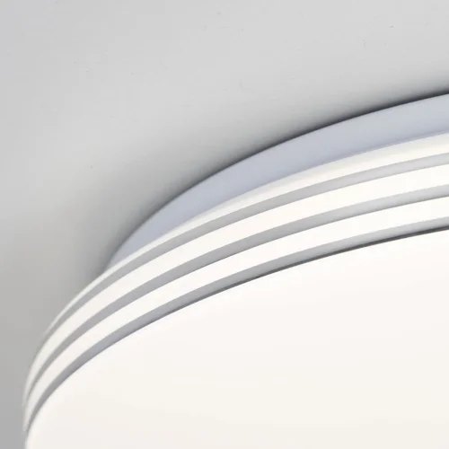 Светильник потолочный LED с диммером Симпла CL71424SV Citilux белый 1 лампа, основание белое в стиле хай-тек современный датчик движения фото 7