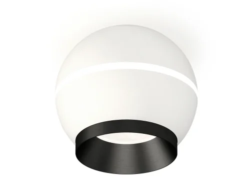 Светильник накладной Techno spot XS1101011 Ambrella light белый 1 лампа, основание белое в стиле модерн круглый