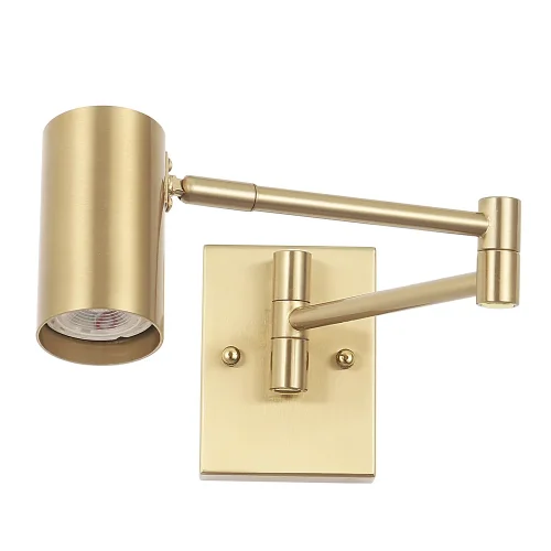 Бра FELIX AP1 BRASS Crystal Lux латунь на 1 лампу, основание латунь в стиле современный для чтения фото 2