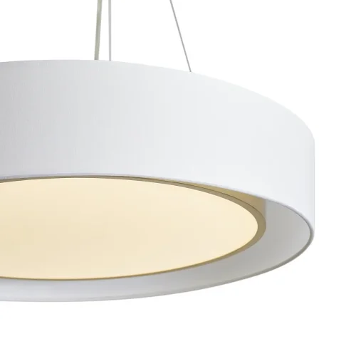 Светильник подвесной LED Cozy FR6170PL-L52BS Freya белый на 2 лампы, основание латунь в стиле современный фото 3
