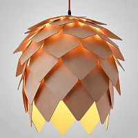 Светильник подвесной Pine 73531-22 ImperiumLoft коричневый 1 лампа, основание коричневое в стиле современный флористика арт-деко 